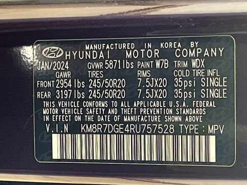 Used 2024 Hyundai Palisade Calligraphy image 40