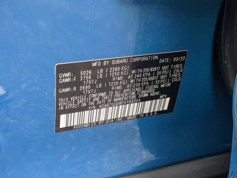 Used 2023 Subaru Outback Wilderness AWD/4WD image 37