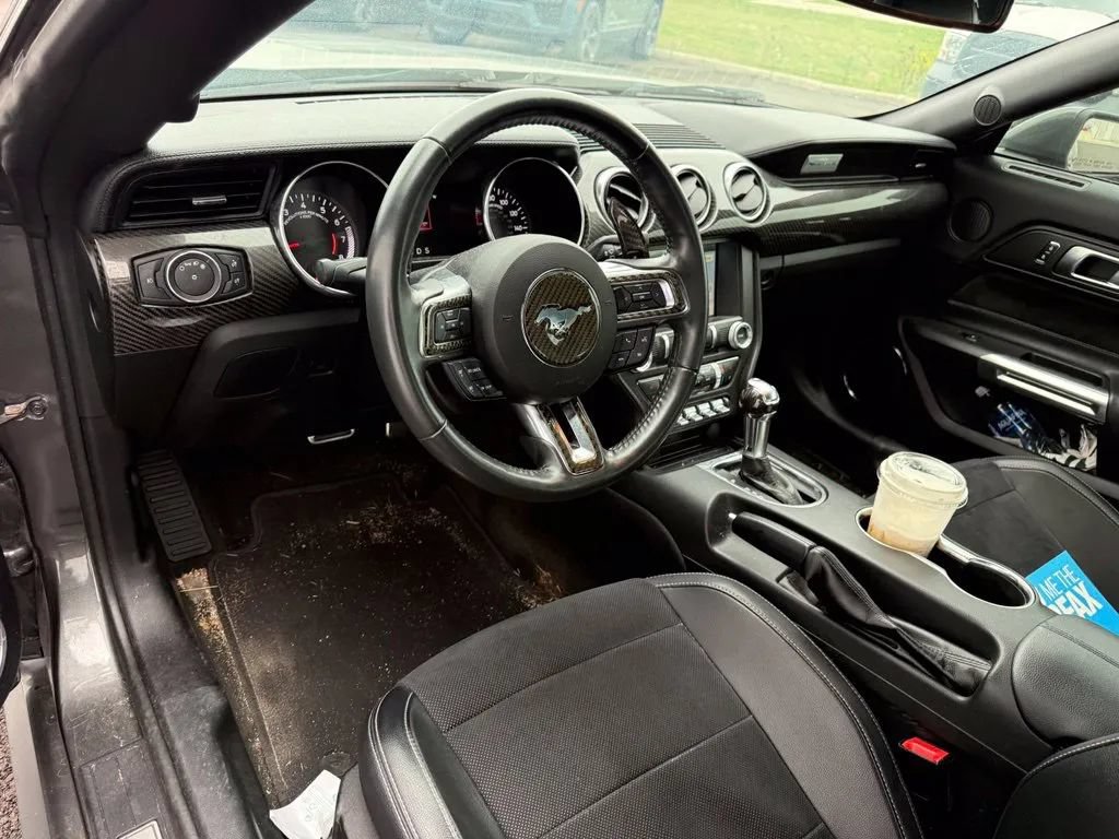 Used 2018 Ford Mustang Premium w/ Carbon Sport Interior Package RWD image 12
