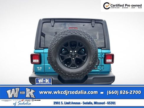 Certified 2020 Jeep Wrangler Unlimited Sport AWD/4WD image 9