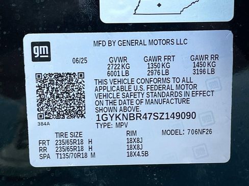 Used 2025 Cadillac XT5 Luxury w/ LPO, Floor Liner Package AWD/4WD image 33