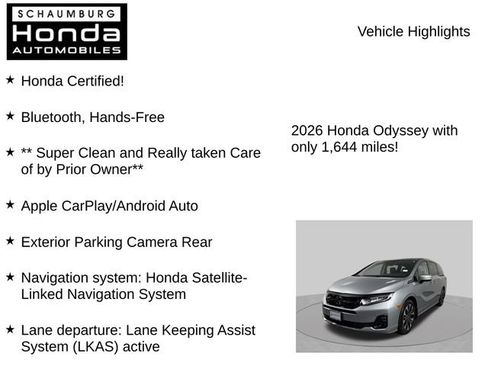 Certified 2026 Honda Odyssey Elite image 14