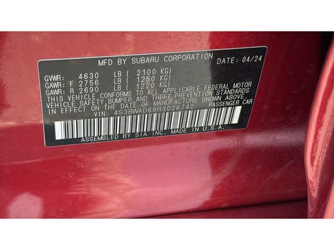 Used 2024 Subaru Legacy Premium AWD/4WD image 29