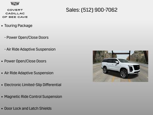 New 2026 Cadillac Escalade Sport w/ Touring Package image 24