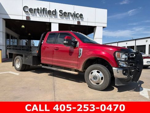 Used 2021 Ford F350 Lariat w/ Lariat Value Package AWD/4WD image 2