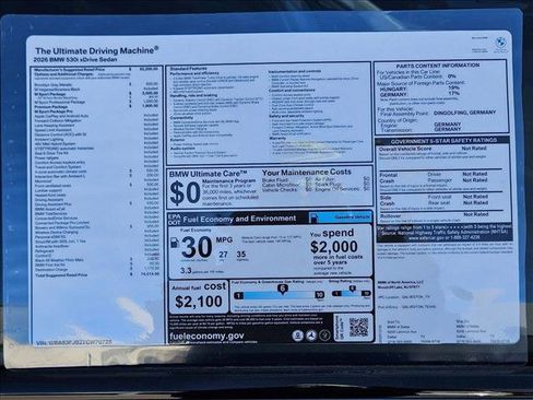 New 2026 BMW 530i xDrive image 17