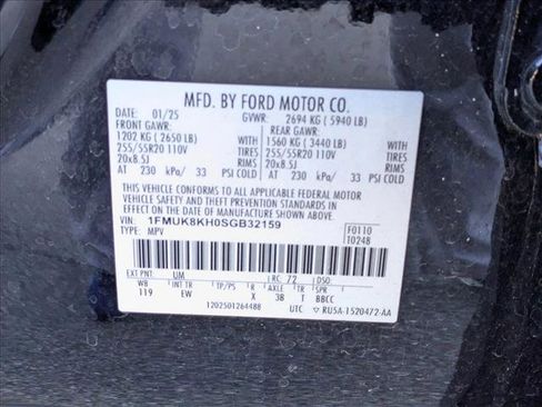 Used 2025 Ford Explorer ST-Line AWD/4WD image 25