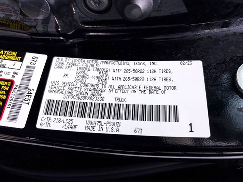 Used 2023 Toyota Tundra Capstone image 44