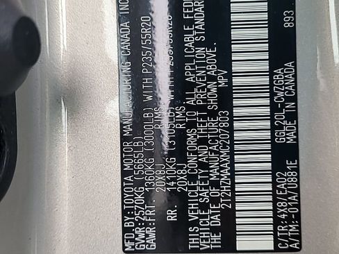 Used 2021 Lexus RX 350 FWD w/ Premium Package image 15