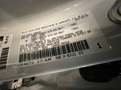 Certified 2024 Toyota Tacoma SR5 image 38