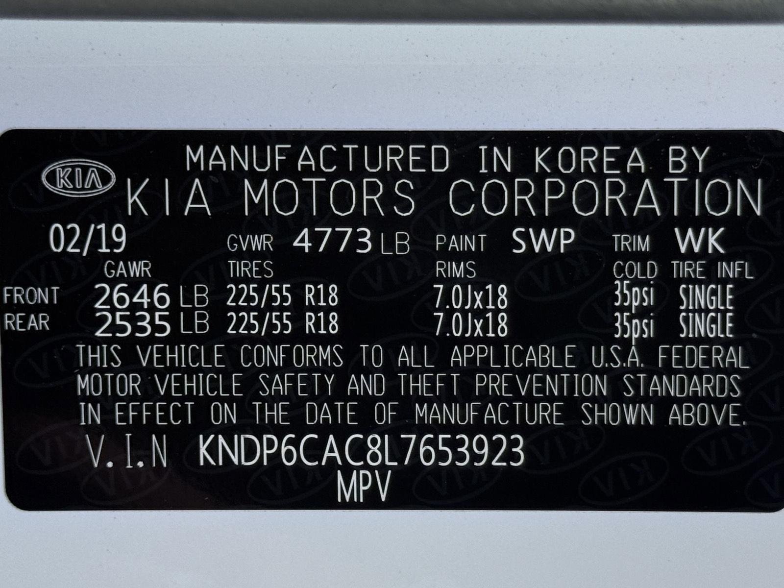 Used 2020 Kia Sportage S w/ S Sunroof Package AWD/4WD image 43