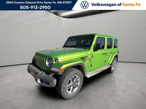 Used 2018 Jeep Wrangler Unlimited Sahara AWD/4WD image 1