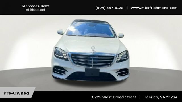 Used 2020 Mercedes-Benz S 560 Sedan w/ AMG Line Exterior image 5