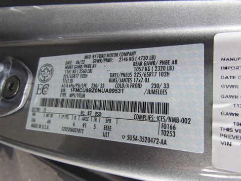 Used 2022 Ford Escape SE AWD/4WD image 19