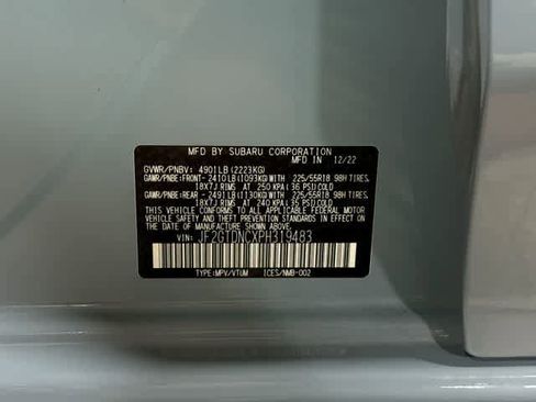 Used 2023 Subaru Crosstrek Hybrid w/ Moonroof Package w/Navigation image 14