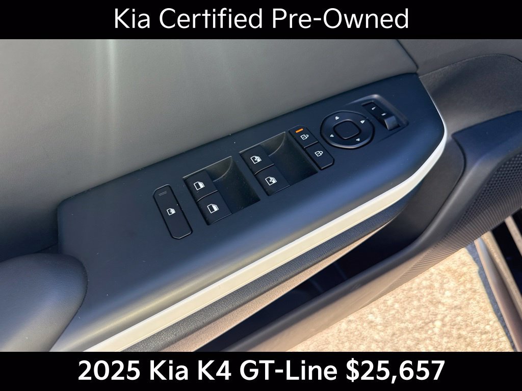 Certified 2025 Kia K4 GT-Line w/ GT-Line Premium Package FWD image 13