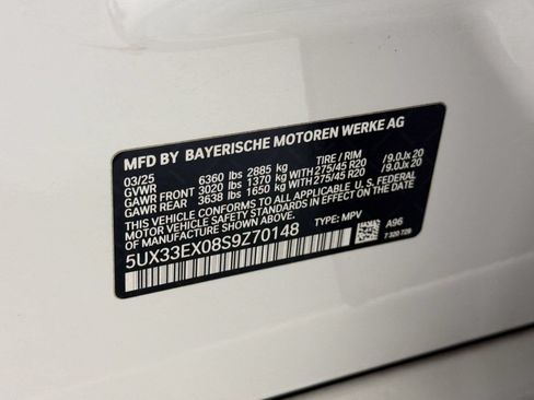 Used 2025 BMW X6 xDrive40i w/ Climate Comfort Package AWD/4WD image 24