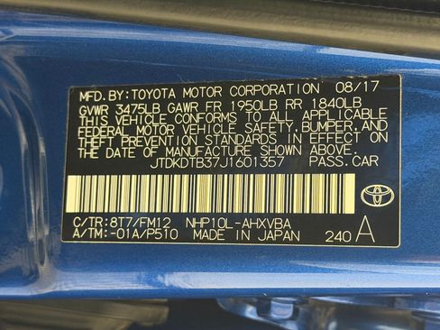 Used 2018 Toyota Prius C Two FWD image 29
