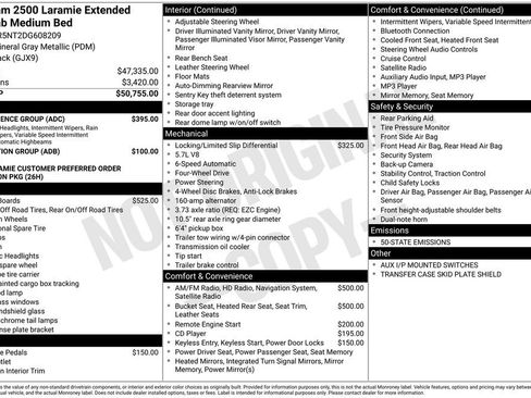 Used 2013 RAM 2500 Laramie w/ Convenience Group image 34