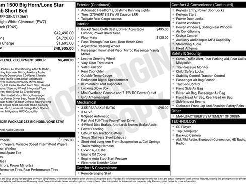 Used 2019 RAM 1500 Big Horn image 30