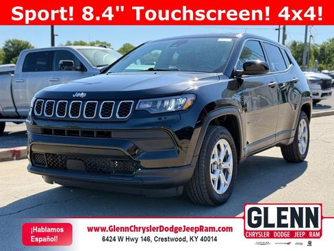 Used 2025 Jeep Compass Sport AWD/4WD image 1