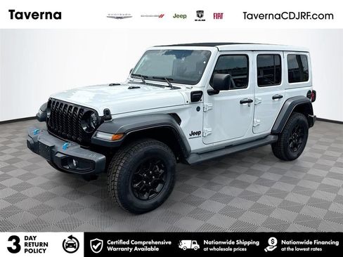 Used 2023 Jeep Wrangler Unlimited w/ Sun & Screen Package AWD/4WD image 1