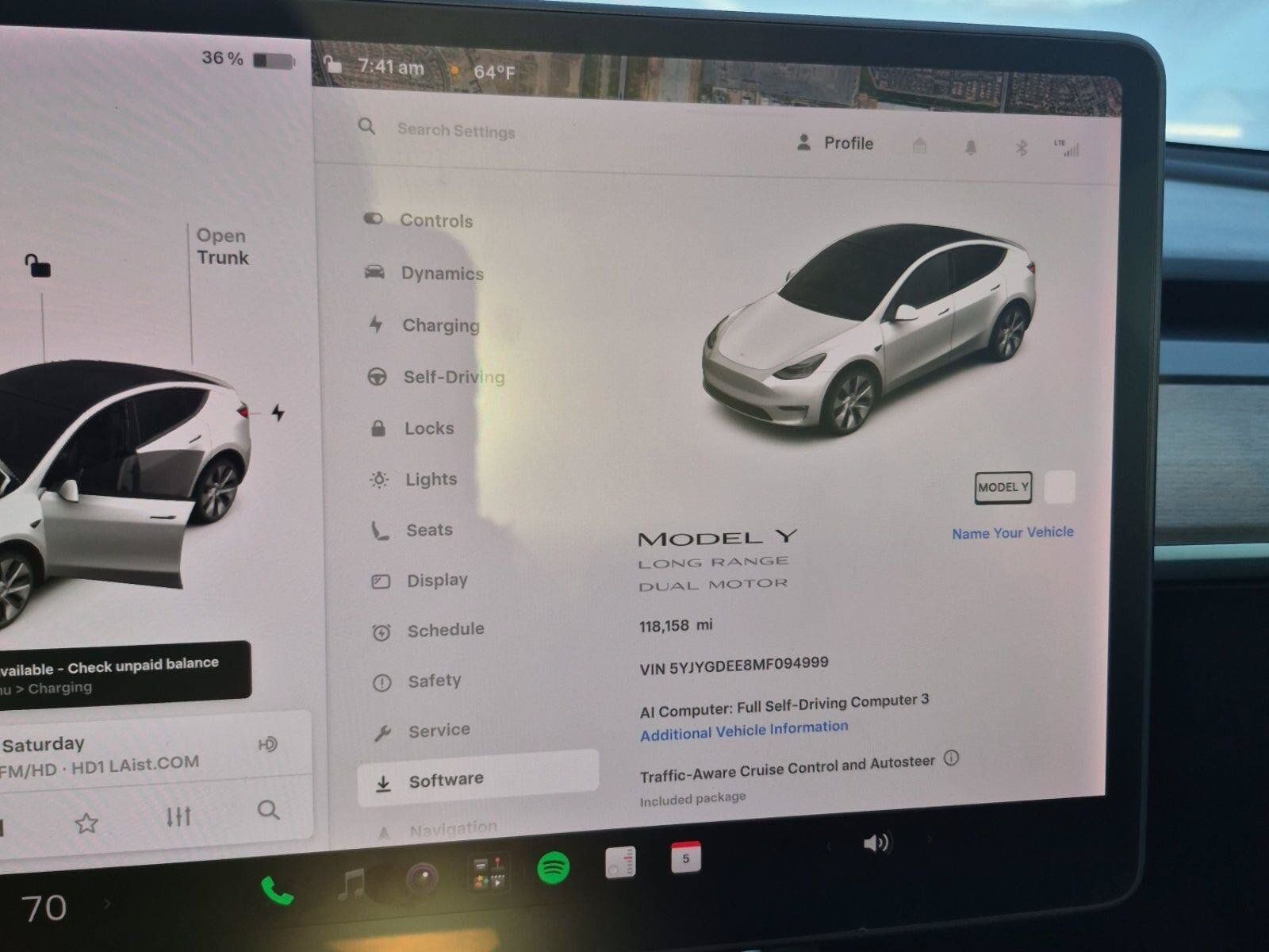 Used 2021 Tesla Model Y Long Range AWD/4WD image 5