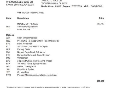 Used 2017 Mercedes-Benz E 300 image 11