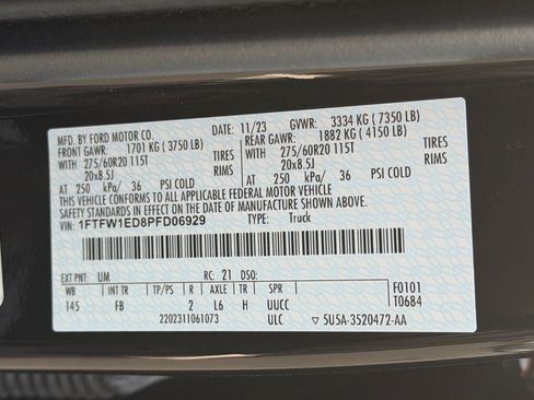 Used 2023 Ford F150 XLT w/ Equipment Group 302A High AWD/4WD image 36