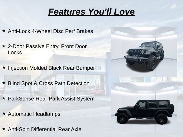 Used 2022 Jeep Wrangler Unlimited Sport AWD/4WD image 39
