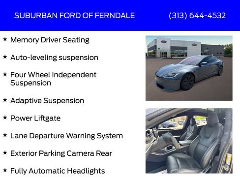 Used 2022 Tesla Model S Plaid AWD/4WD image 8