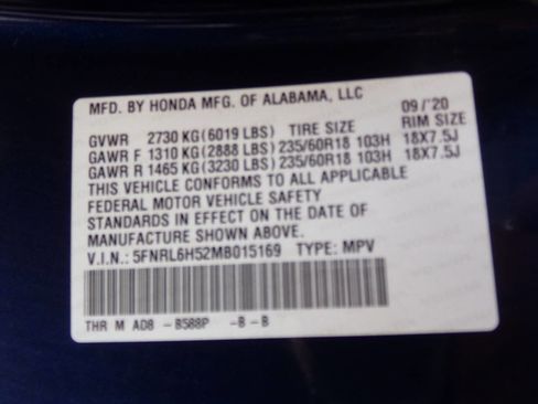 Used 2021 Honda Odyssey EX image 61