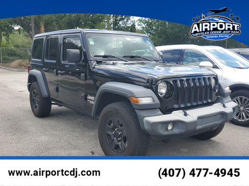 Used 2018 Jeep Wrangler Unlimited Sport AWD/4WD image 1