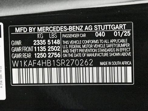 Certified 2025 Mercedes-Benz C 300 4MATIC Sedan image 27