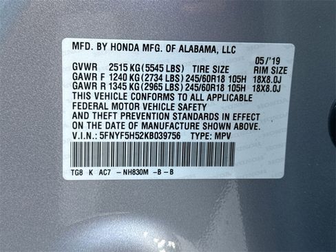 Used 2019 Honda Pilot EX-L image 27