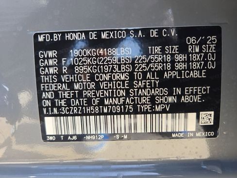 Used 2026 Honda HR-V Sport image 32