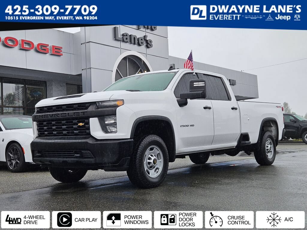 Used 2021 Chevrolet Silverado 2500 W/T w/ WT Fleet Convenience Package AWD/4WD image 1