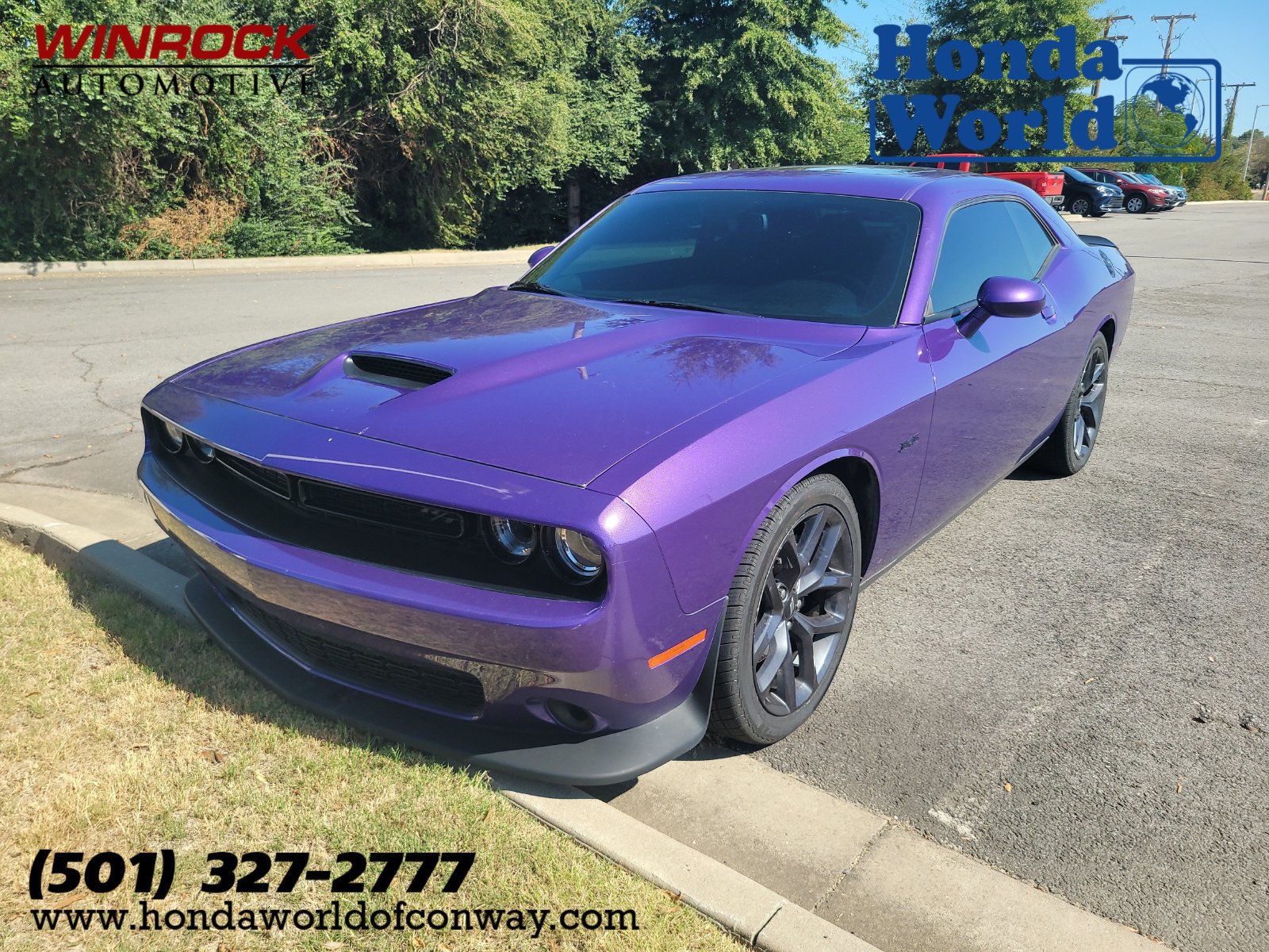 Used 2023 Dodge Challenger R/T w/ Blacktop Package RWD image 1