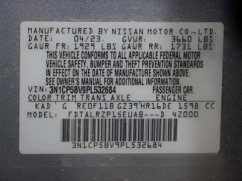 Used 2023 Nissan Kicks S image 20