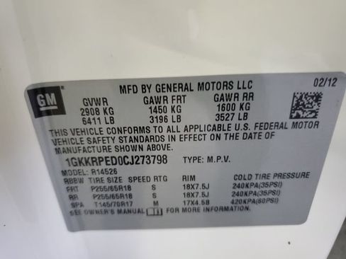 Used 2012 GMC Acadia SLE FWD image 31