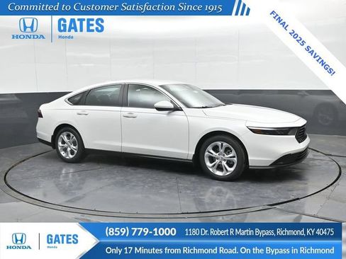 New 2025 Honda Accord LX image 1