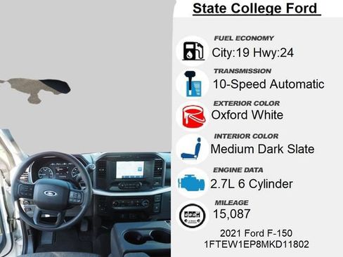 Used 2021 Ford F150 XLT AWD/4WD image 20