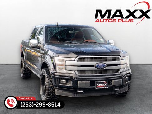 Used 2018 Ford F150 Platinum w/ Technology Package AWD/4WD image 1