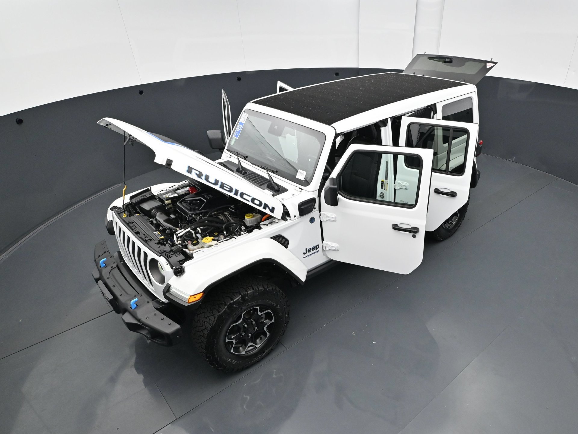 Used 2021 Jeep Wrangler Unlimited Rubicon 4xe w/ Steel Bumper Group AWD/4WD image 38
