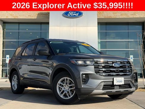 New 2026 Ford Explorer Active w/ Active Comfort Package RWD image 1