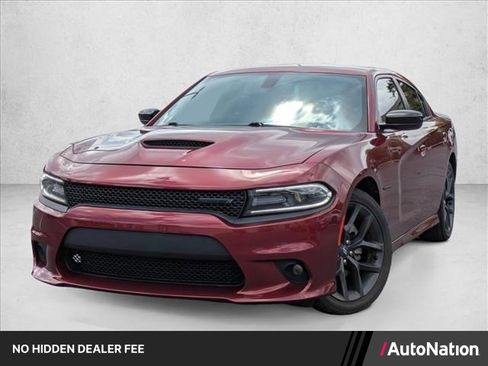 Used 2021 Dodge Charger R/T w/ Blacktop Package RWD image 1