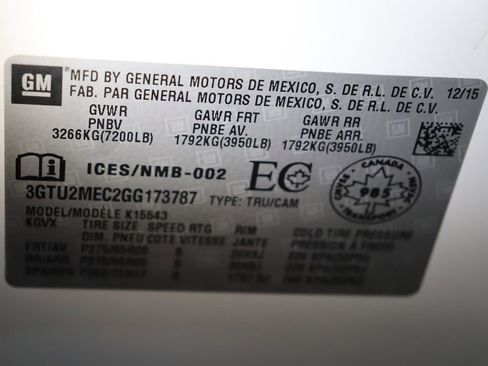 Used 2016 GMC Sierra 1500 SLE image 69