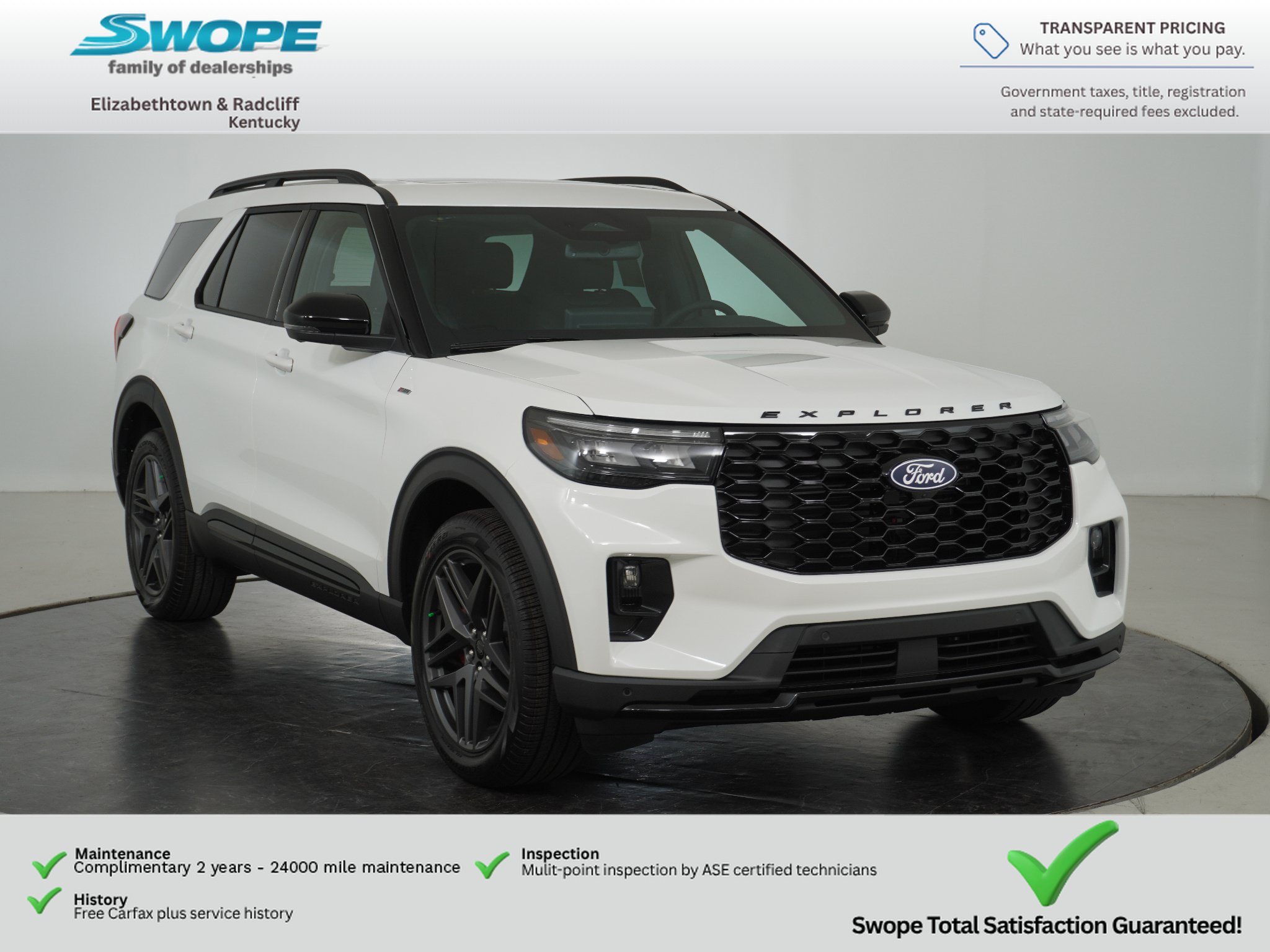 New 2027 Ford Explorer ST-Line w/ Premium Package AWD/4WD image 1