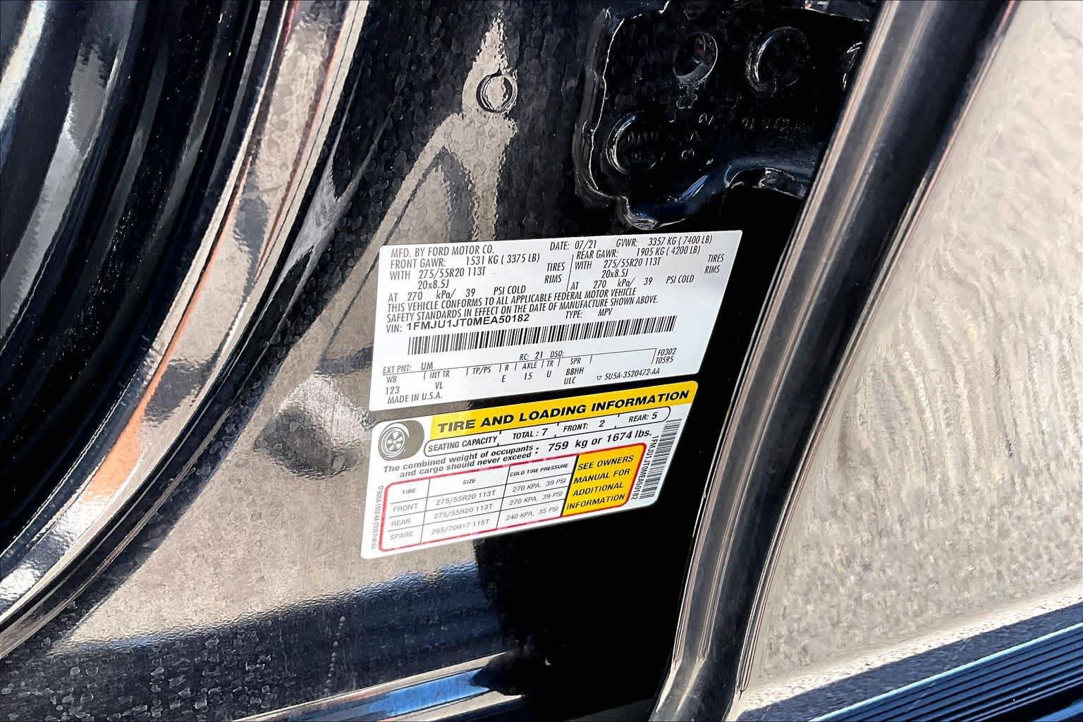 Used 2021 Ford Expedition XLT AWD/4WD image 34