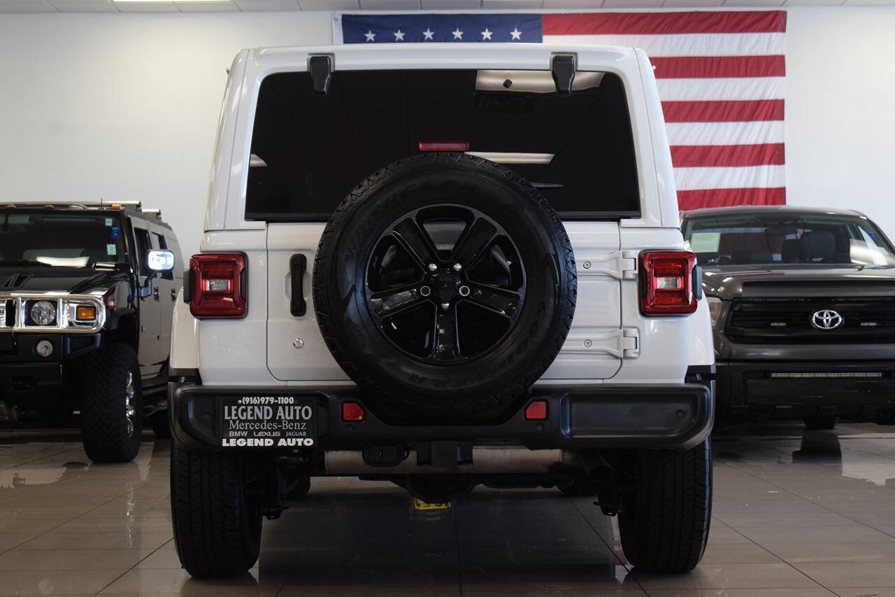 Used 2020 Jeep Wrangler Unlimited Sahara AWD/4WD image 7